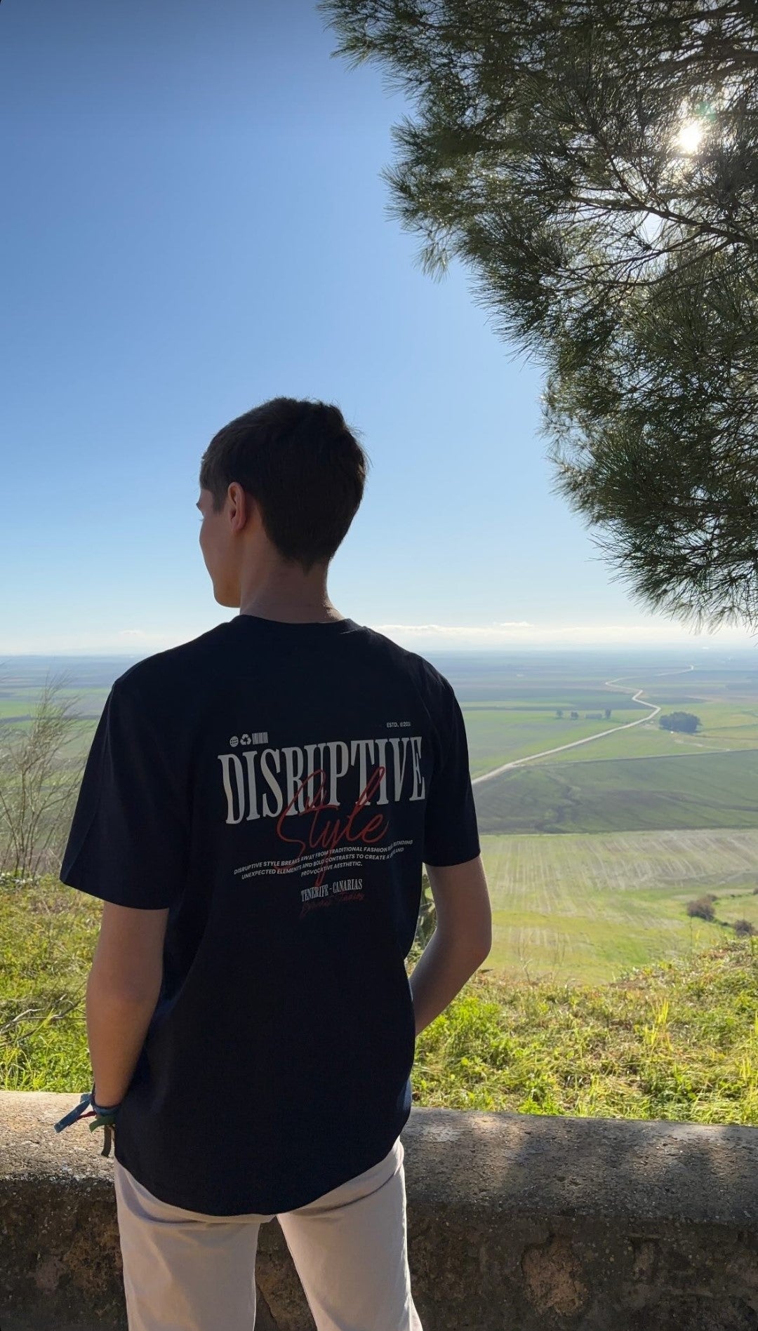 Disruptive Tee Navy