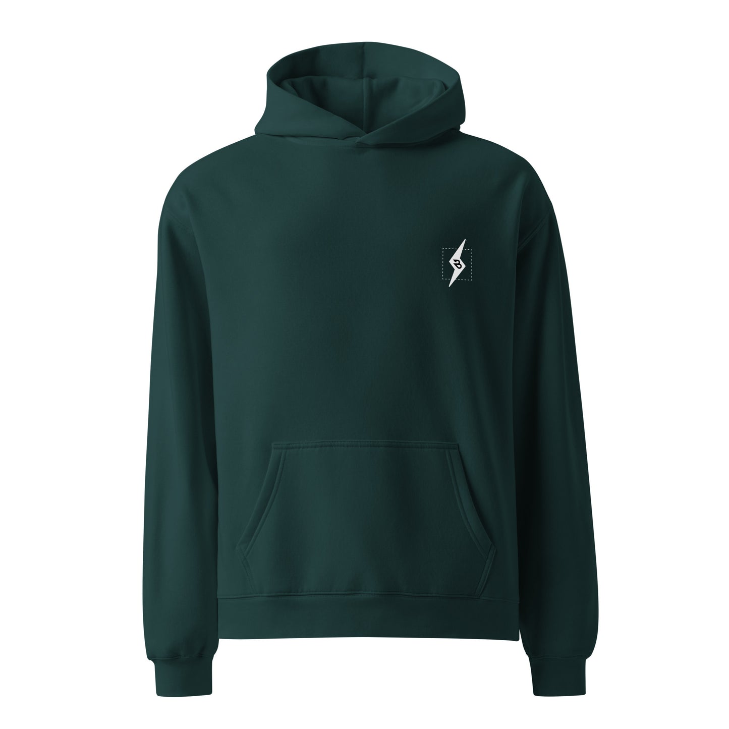 Basic Hoodie Pine Green